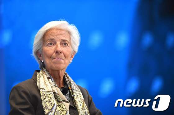 크리스틴 라가르드 ECB 총재 지명자. © AFP=뉴스1