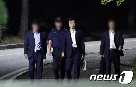 구치소 나서는 김태한 삼성바이오로직스 대표
