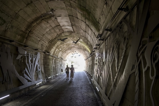 한여름에도 서늘한 냉기를 뿜는 순창 향가터널. 이하 한국관광공사 제공