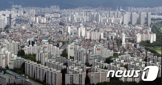 서울 아파트 모습. (뉴스1 DB) 2019.7.4/뉴스1
