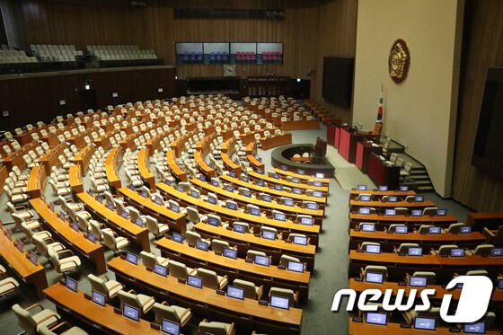 국회 본회의장. 뉴스1 © News1 임세영 기자