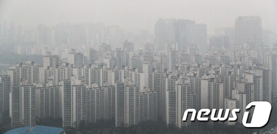 서울 아파트 전경.(자료사진)© News1 성동훈 기자