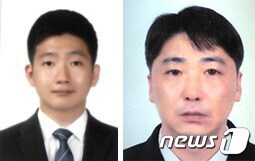 인천 서부경찰서 석남지구대 유동석 순경(28·왼쪽)과 김동원 경위(50)© 뉴스1