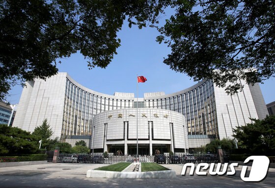 중국 인민은행 © 로이터=뉴스1