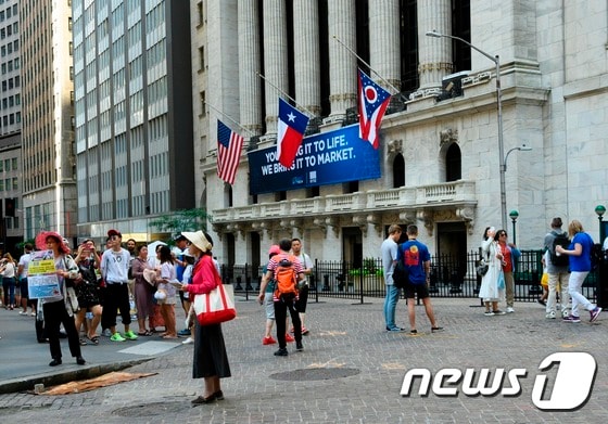뉴욕증권거래소(NYSE) © AFP=뉴스1