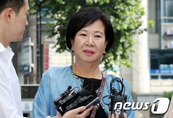 목포 구도심 일대 부동산 투기 의혹으로 기소된 손혜원 무소속 의원. /뉴스1 DB © News1 이광호 기자