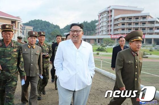 김정은 북한 국무위원장 (조선중앙통신)© 뉴스1