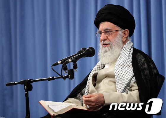 아야톨라 알리 하메네이 이란 최고 지도자. © AFP=뉴스1