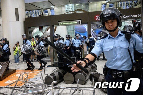 홍콩 시위. (자료사진) © AFP=뉴스1