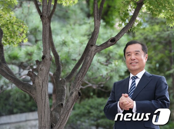 김병준 전 자유한국당 비대위원장.  ./뉴스1 © News1 송원영 기자
