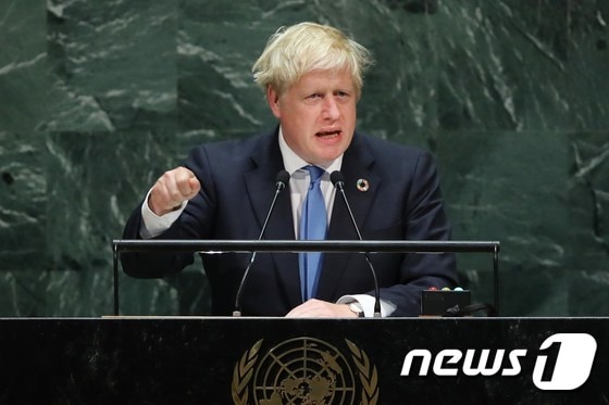 보리스 존슨 영국 총리. © AFP=뉴스1 