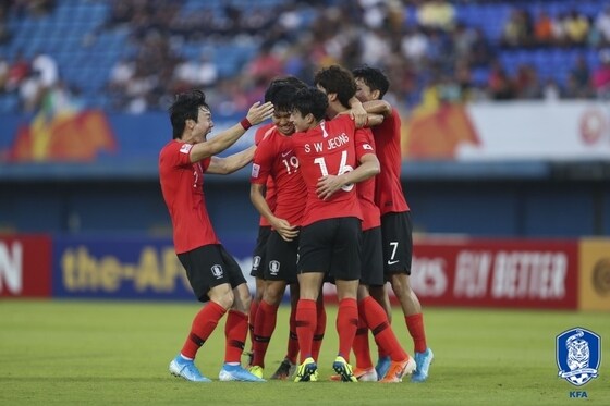 한국 U-23 대표팀. (대한축구협회 제공) © 뉴스1