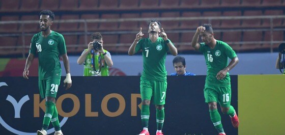 사우디아라비아 U-23 대표팀. (AFC 홈페이지 캡처) © 뉴스1
