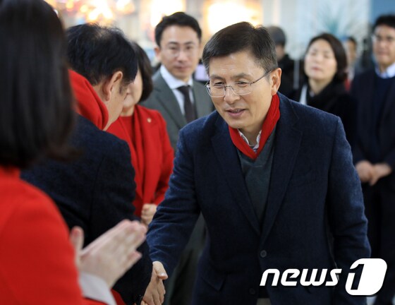 황교안 자유한국당 대표.  © News1 구윤성 기자