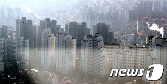 서울의 한 아파트 단지의 모습.© News1 이동해 기자