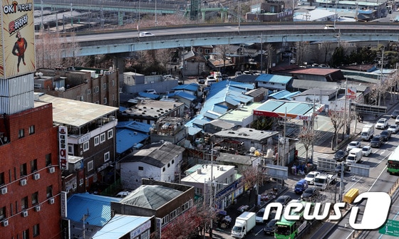 20일 영등포 쪽방촌 모습.  2020.1.20/뉴스1 © News1 박정호 기자