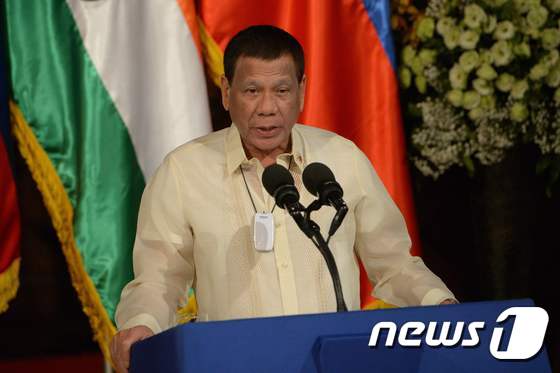 로드리고 두테르데 필리핀 대통령 © AFP=뉴스1