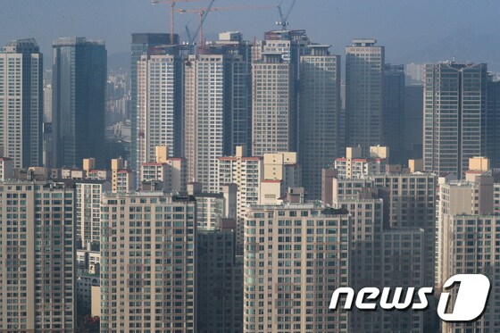 서울의 아파트 단지 모습. 2020.1.23/뉴스 © News1 성동훈 기자