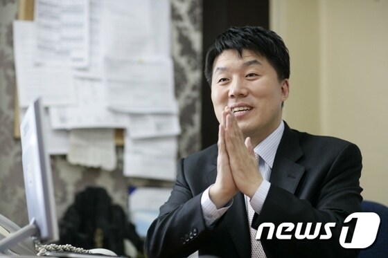 이웅진 결혼미래당 창당준비위원장© 뉴스1