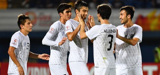 우즈벡 U-23 대표팀. (AFC 홈페이지 캡처) © 뉴스1