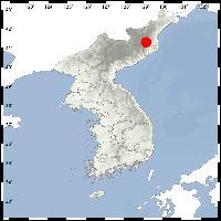 29일 오전 규모 2.5의 지진이 북한 함경북도 길주 부근에서 발생했다(기상청 제공). © 뉴스1