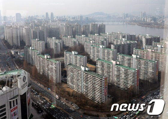 서울 송파구 잠실 주공 5단지 모습. © News1 황기선 기자