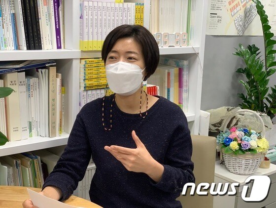변정희 살림 대표가 19일 뉴스1과의 인터뷰를 하고 있다.(살림 제공) /©뉴스1
