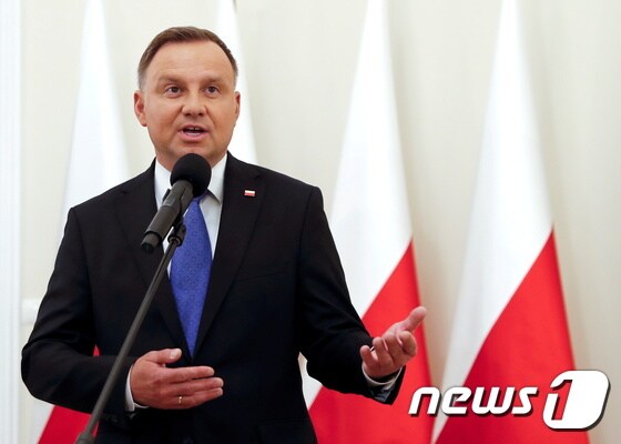 안제이 두다(48) 폴란드 대통령 © 로이터=뉴스1