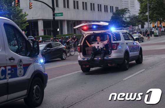 오하이오주 경찰들 <자료 사진> © AFP=뉴스1