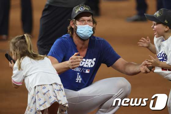 LA 다저스 클레이튼 커쇼. © AFP=뉴스1