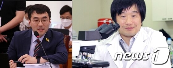 김남국 더불어민주당 의원과 서민 단국대 교수. © News1