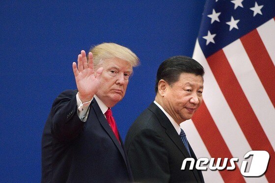 도널드 트럼프 미국 대통령과 시진핑 중국 국가주석© 로이터=뉴스1