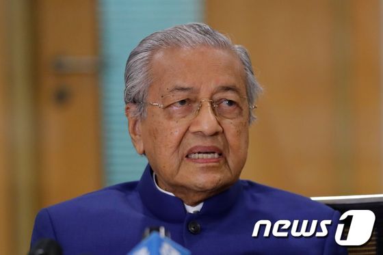 마하티르 모하메드 전 말레이시아 총리 © AFP=뉴스1