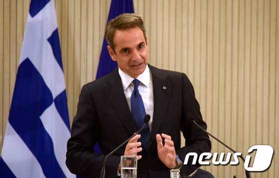 키리아코스 미초타키스 그리스 총리 © AFP=뉴스1