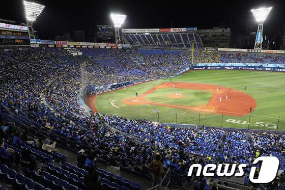 코로나19 발생 전 요코하마 스타디움의 경기 모습 © AFP=뉴스1