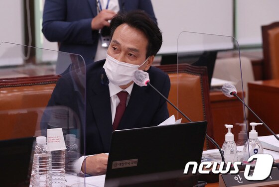 안민석 더불어민주당 의원  2020.10.7/뉴스1 © News1 박세연 기자