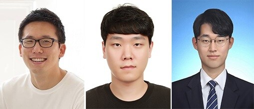 왼쪽부터 유민수 교수, 권영은 박사과정, 이윤재 석사과정 © 뉴스1