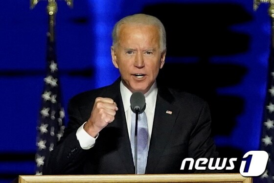 조 바이든 미국 대통령 당선인. © 로이터=뉴스1