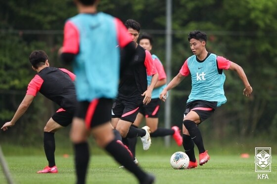 성남FC 잔류를 이끌었던 홍시후가 U-19 대표팀에 재발탁됐다. (대한축구협회 제공) © 뉴스1