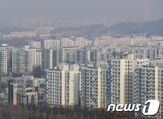 서울의 아파트 단지 모습.© News1 신웅수 기자