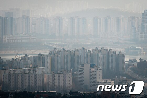 서울시내 아파트단지 모습.© News1 유승관 기자