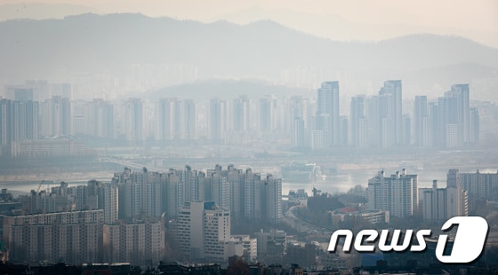 서울시내 아파트단지 모습. 2020.12.27/뉴스1 © News1 유승관 기자