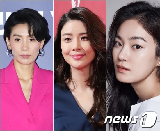 왼쪽부터 배우 김서형, 이보영/뉴스1DB, 옥자연/청춘엔터테인먼트 홈페이지 © 뉴스1