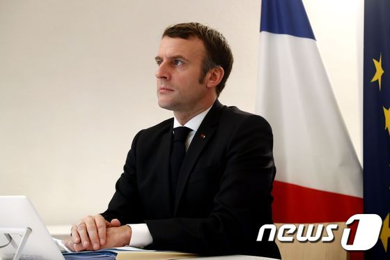 에마뉘엘 마크롱 프랑스 대통령 © AFP=뉴스1 © News1 우동명 기자