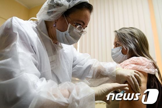 러시아산 코로나19 백신 '스푸트니크Ⅴ' © AFP=뉴스1