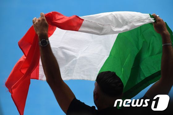 이탈리아 국기. © AFP=뉴스1