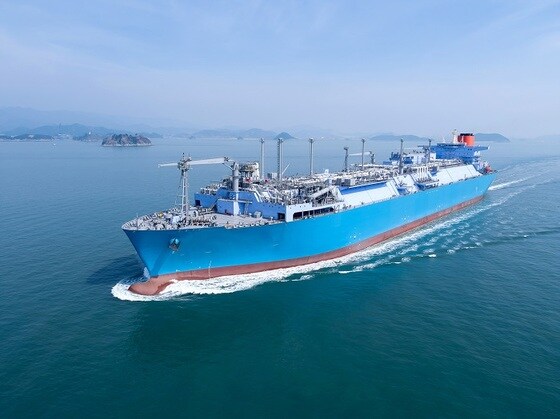 대우조선해양이 제작한 LNG FSRU.(대우조선해양 제공)© 뉴스1