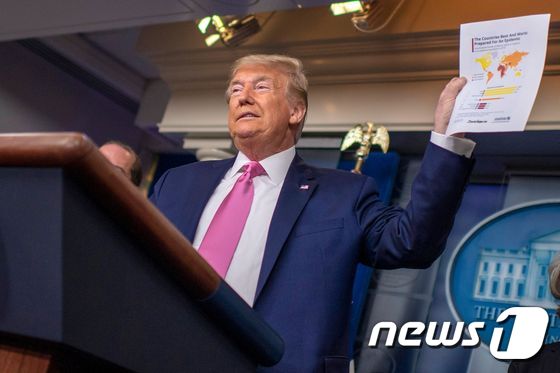 도날드 트럼프 미국 대통령 © AFP=뉴스1