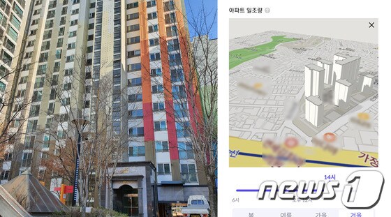 서울 종로구에 위치한 C아파트 단지© 뉴스1