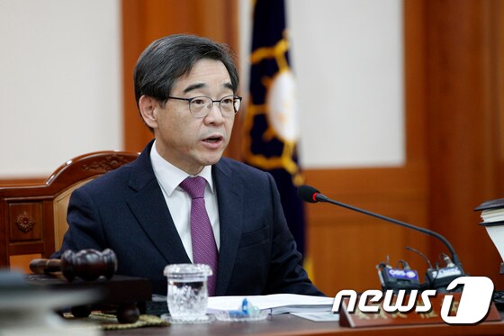 권순일 중앙선거관리위원장.  2020.2.6/뉴스1 © News1 안은나 기자